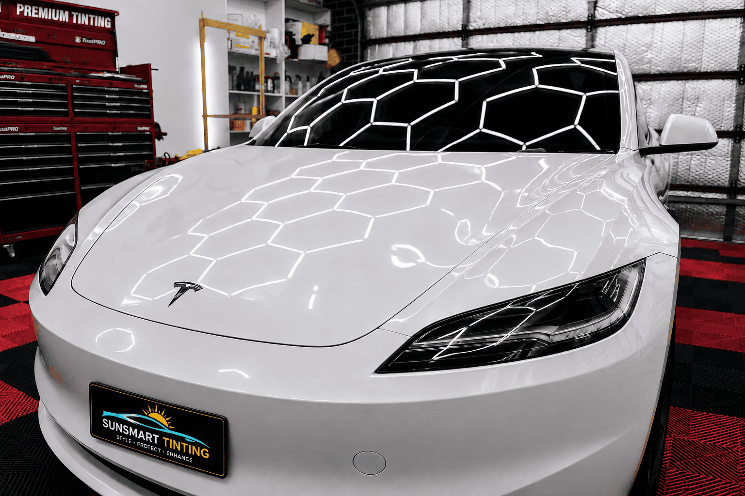 Ceramic coating Adelaide - SunSmart Tinting Tesla