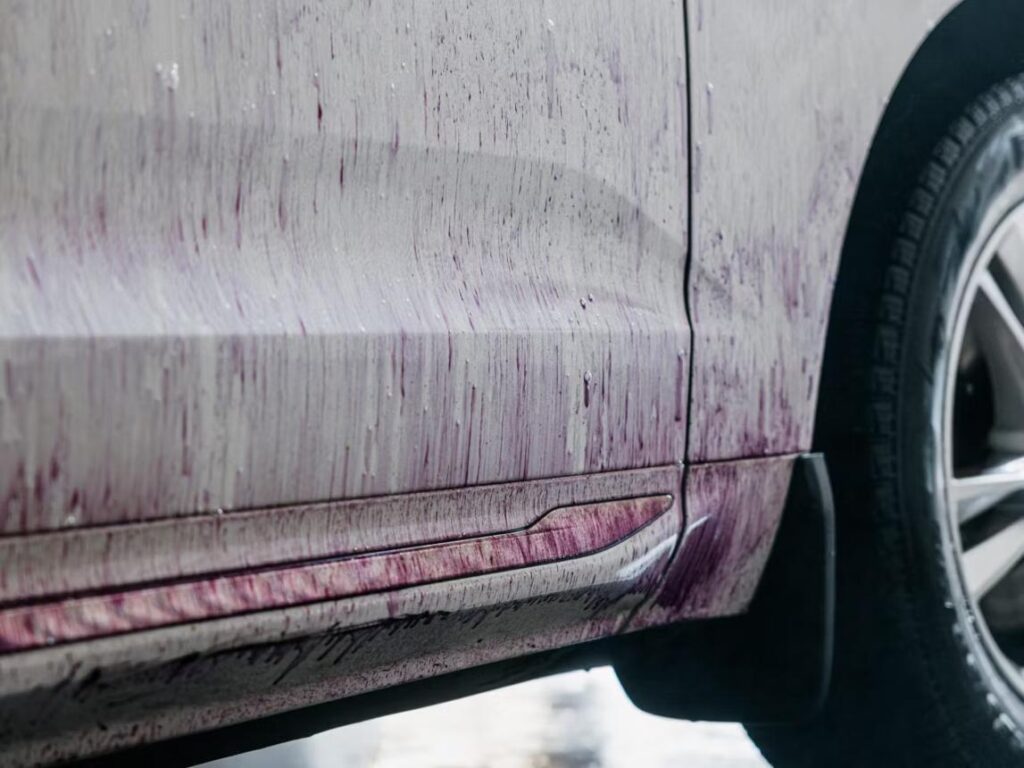 Paint decontamination before ceramic coating