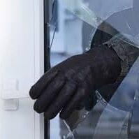 Home window tinting for security